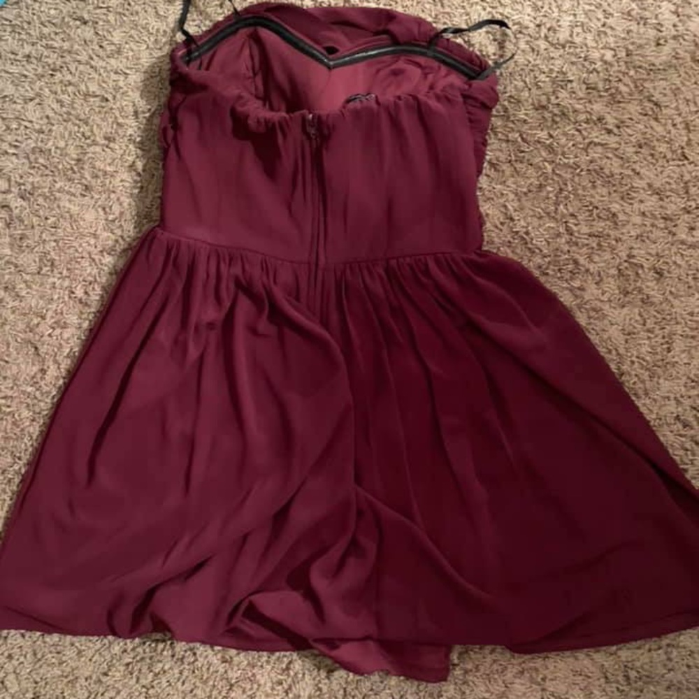 Maroon dress size 9